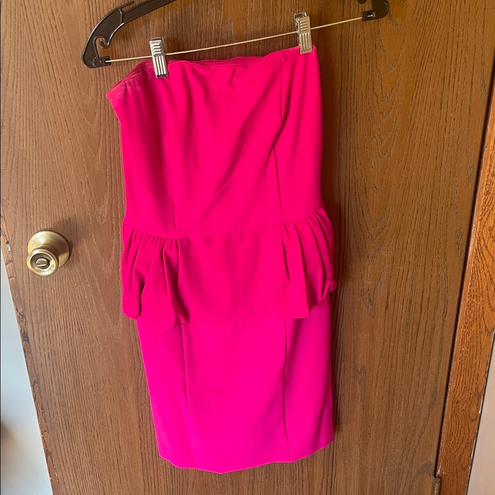 Express Hot Pink Mini Dress